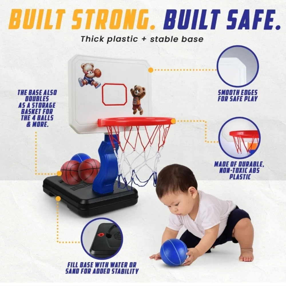 Toddler Basket Hoop